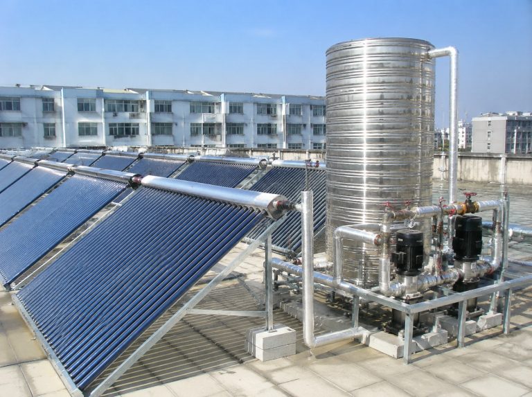 蓬莱区商用大容量真空管太阳能热水系统